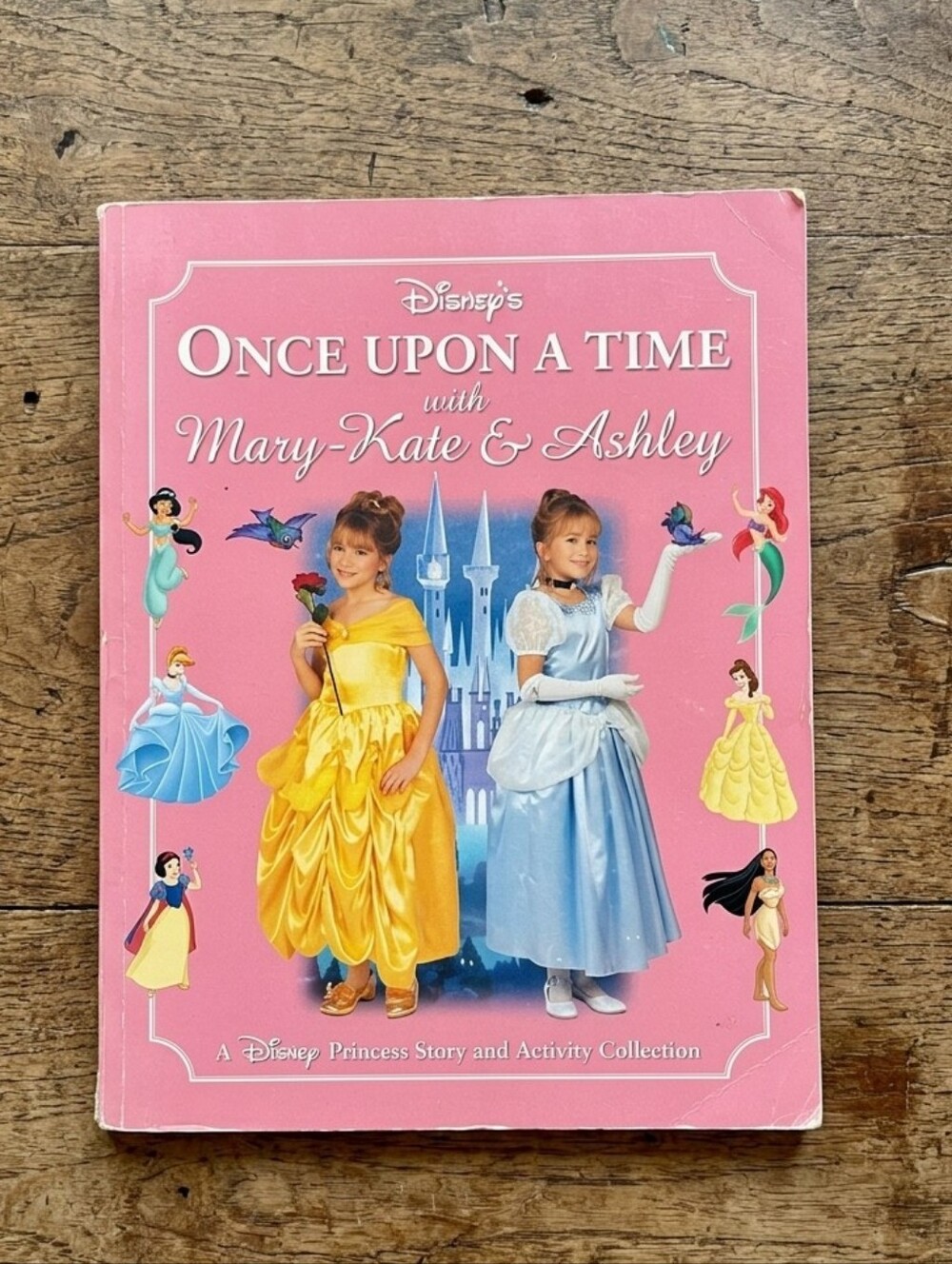 Disney "Once Upon a Time" Mary-Kate & Ashley Pink Storybook